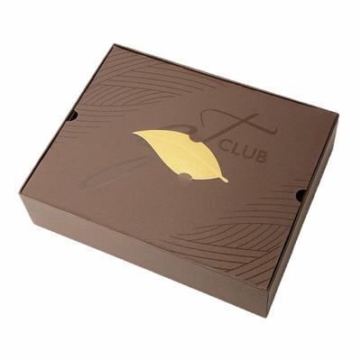 Fancy custom food packing box with lid